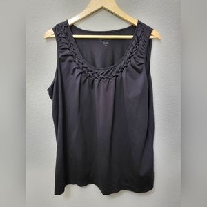 Chico's black tank top